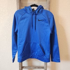 Nike Dri-Fit Boys Blue Hoodie- Size Small